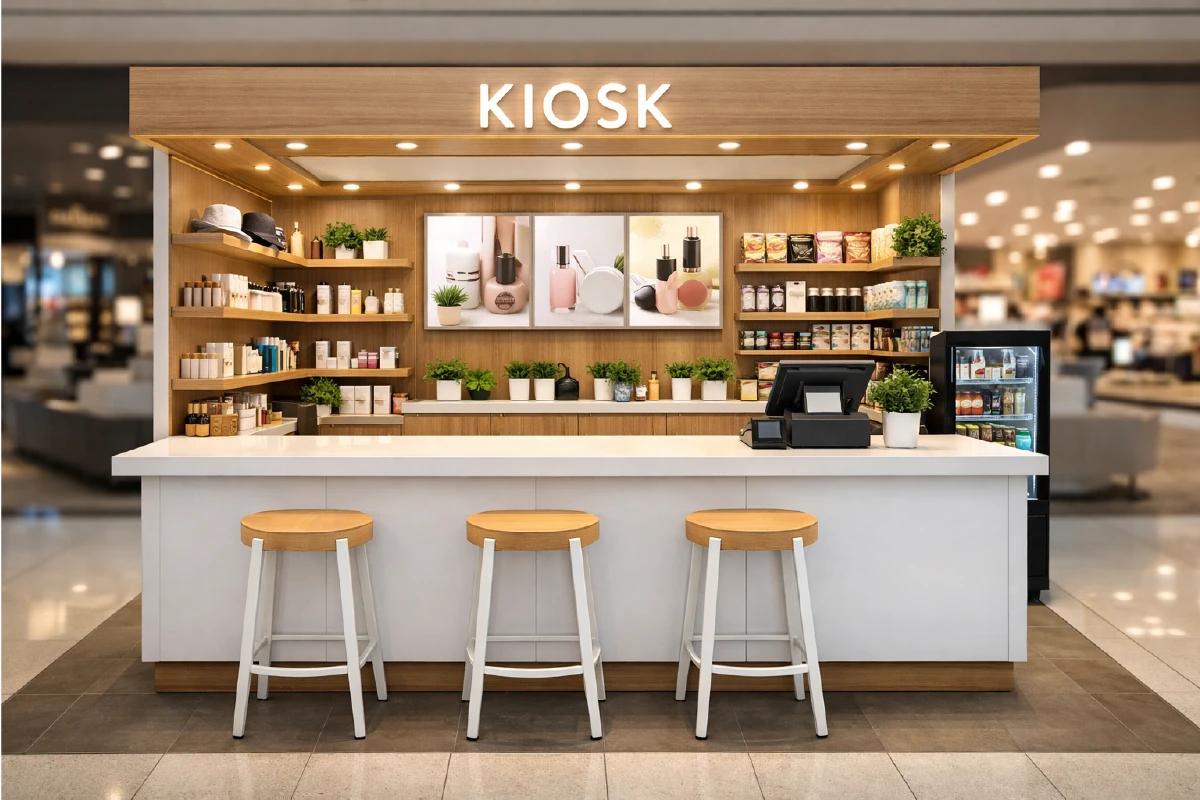 Kiosks in Modern retail: A Smart Space-Saving Solution for Brands