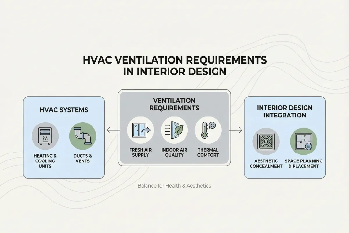 HVAC And Ventilation Requirements For Interior Spaces