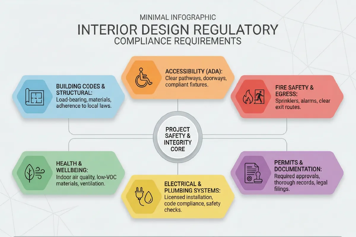 Regulatory And Compliance Requirements For Interior Design Projects