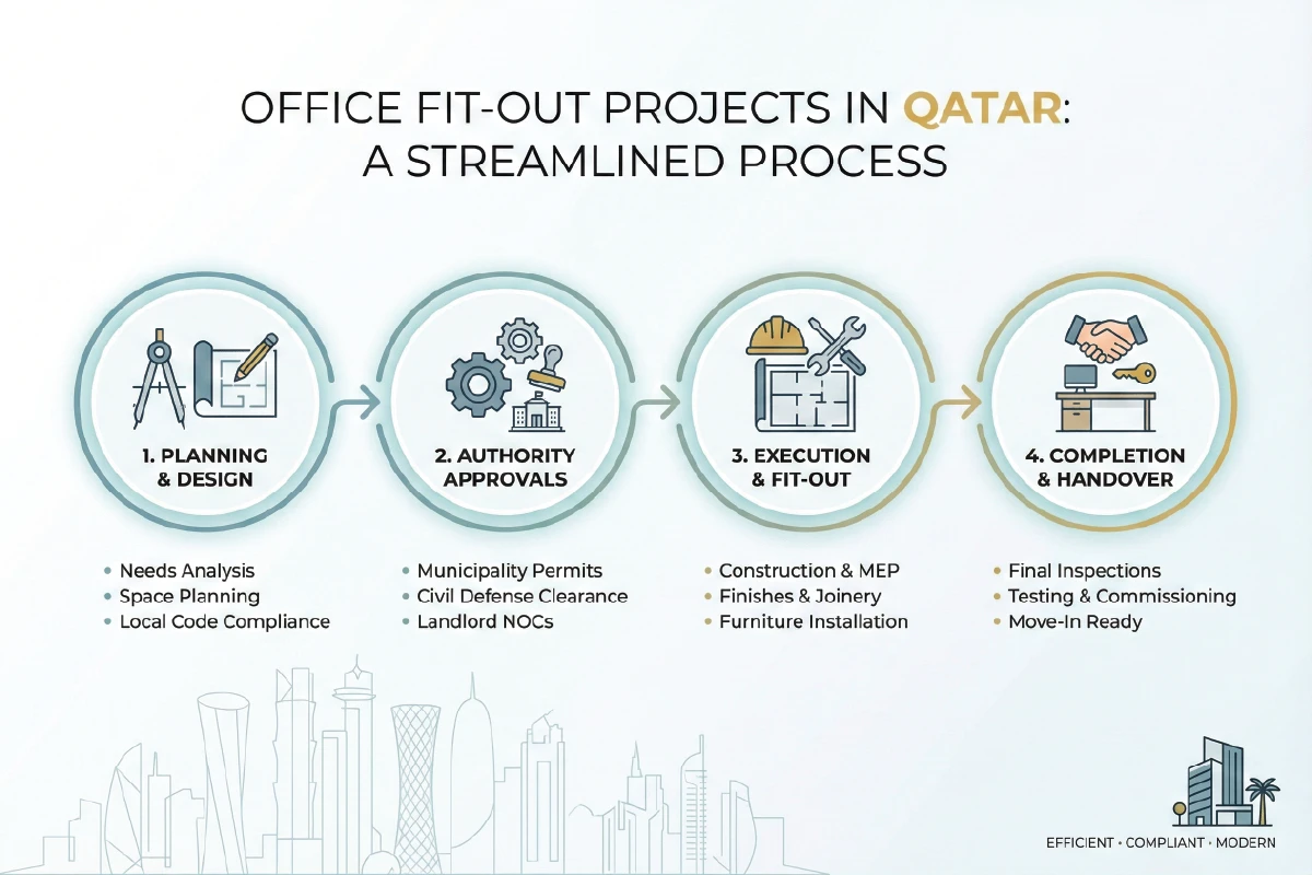 Office Fit Out Projects In Qatar: Costs, Process, And Approval Overview