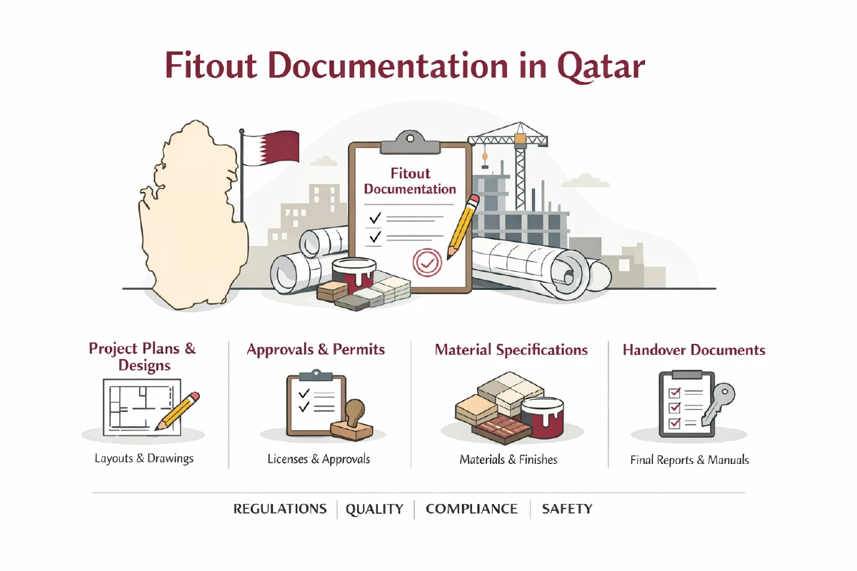 Fitout Documentation in Qatar: Drawings, BOQs, and Submittals Explained