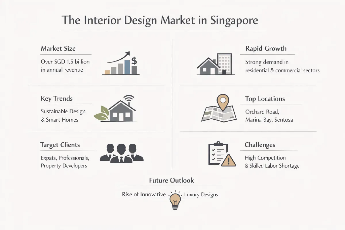 Interior Design Market in Singapore: Why Processes Are More Documentation-Driven